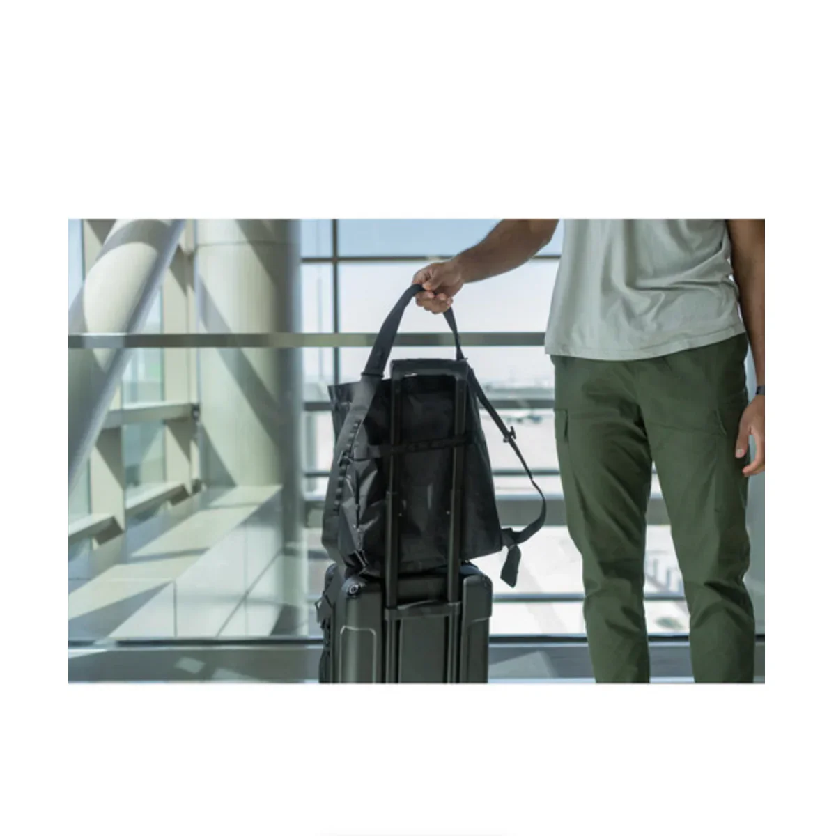 WANDRD Tote Backpack (Black, 20L) - Image 23