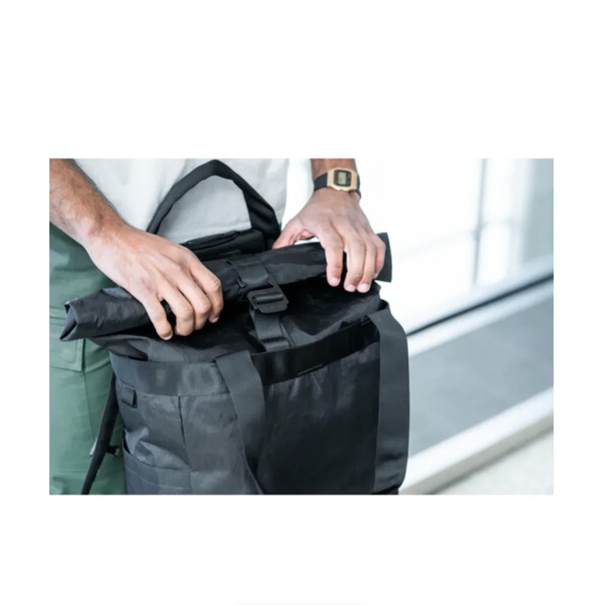 WANDRD Tote Backpack (Black, 20L) - Image 7