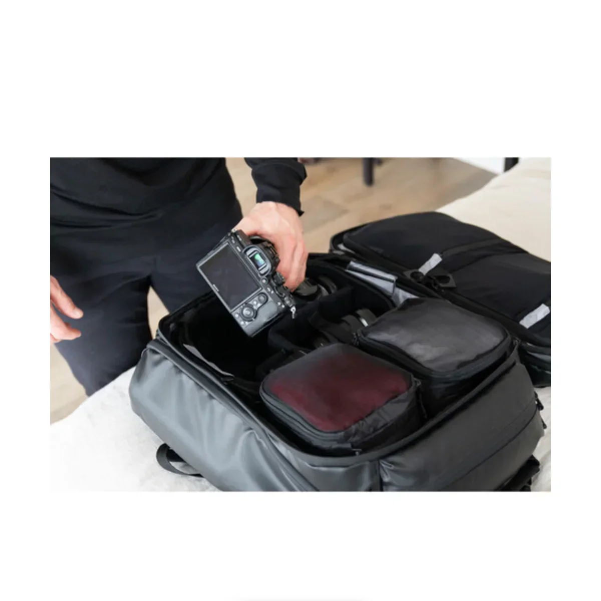 WANDRD Transit Travel Backpack (Black, 35L) - Image 15