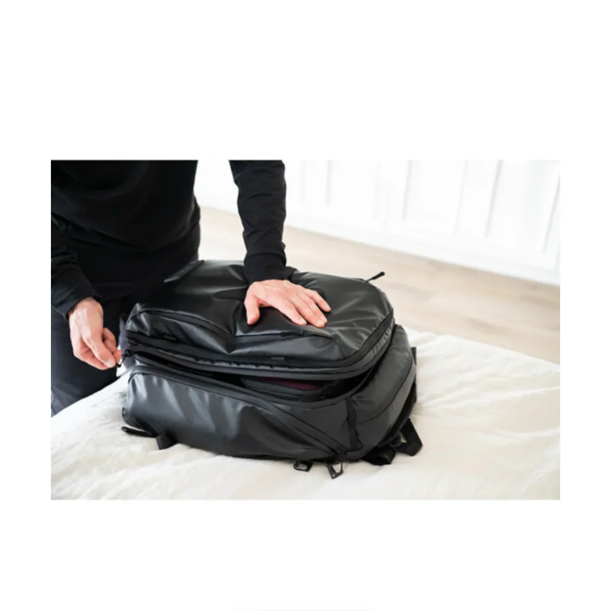 WANDRD Transit Travel Backpack (Black, 35L) - Image 17