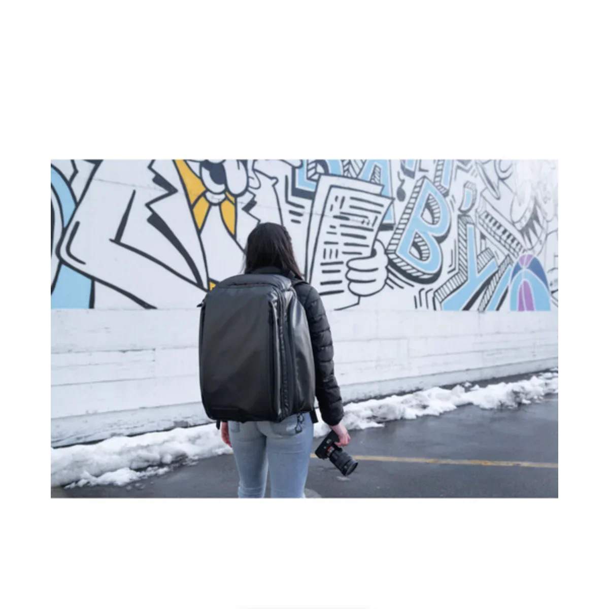 WANDRD Transit Travel Backpack (Black, 35L) - Image 6