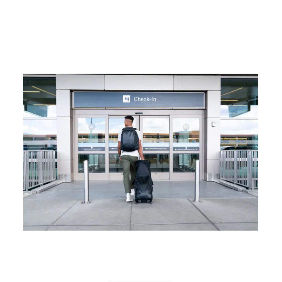 WANDRD Transit Travel Backpack (Black, 45L) - Image 14