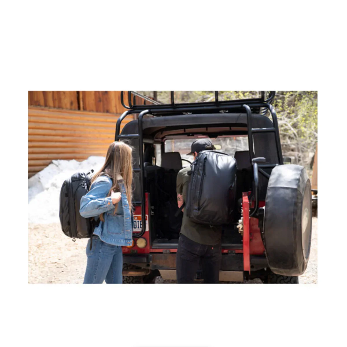 WANDRD Transit Travel Backpack (Black, 45L) - Image 17