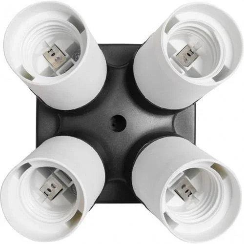 Westcott 4-Socket Fluorescent Bulb Adapter