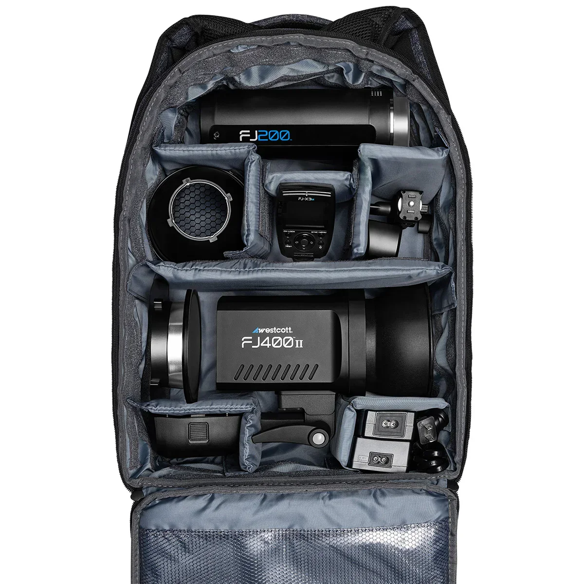 Westcott FJ Wireless 2-Light Portable Portrait Flash Kit w/ FJ-X3 M Universal Wireless Trigger - Image 2