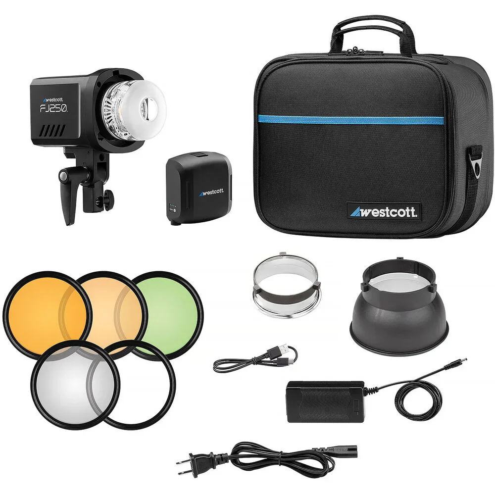 Westcott FJ250 Touchscreen Strobe with FJ Pro AC/DC Battery (250Ws) - Image 12