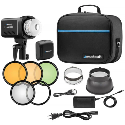 Westcott FJ400 II Touchscreen Strobe w/ FJ Pro AC/DC Battery (400Ws) - Image 11
