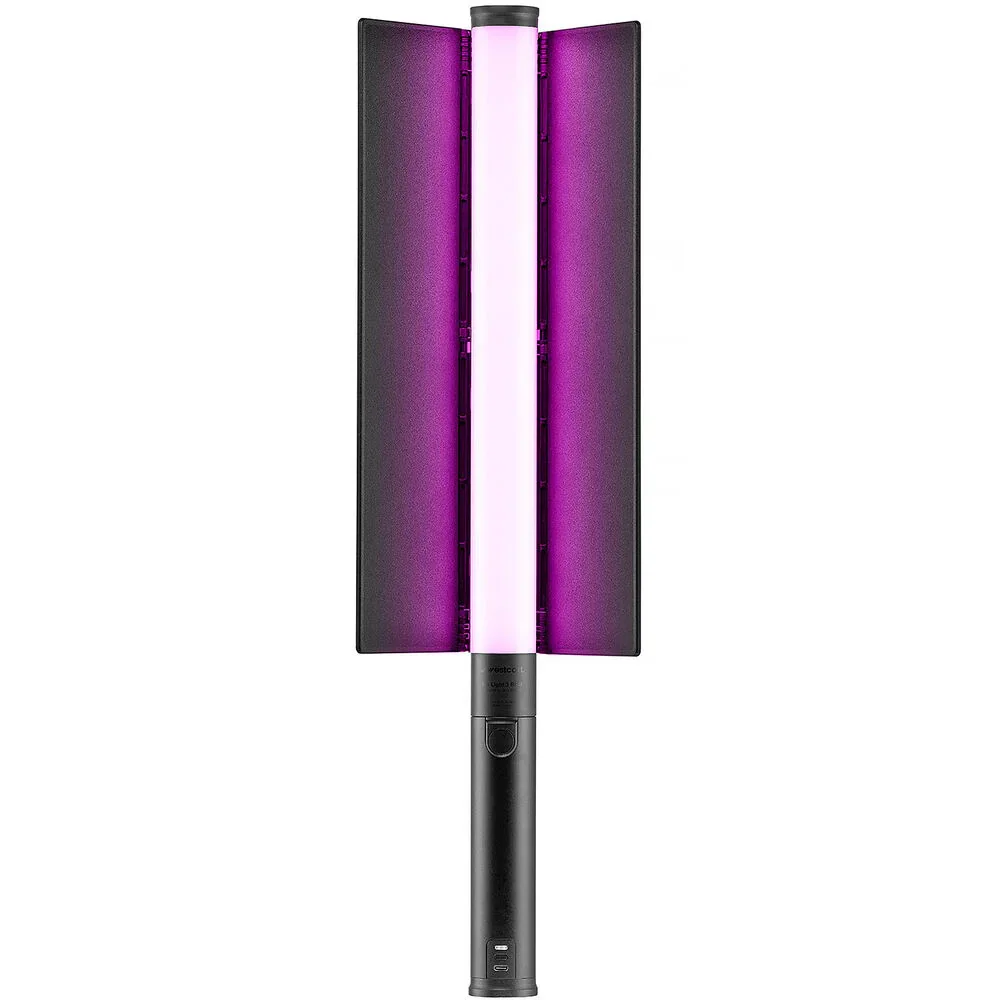 Westcott Ice Light 3 - RGB LED Tube Light w/ Battery Grip & Barndoors Kit - Image 2