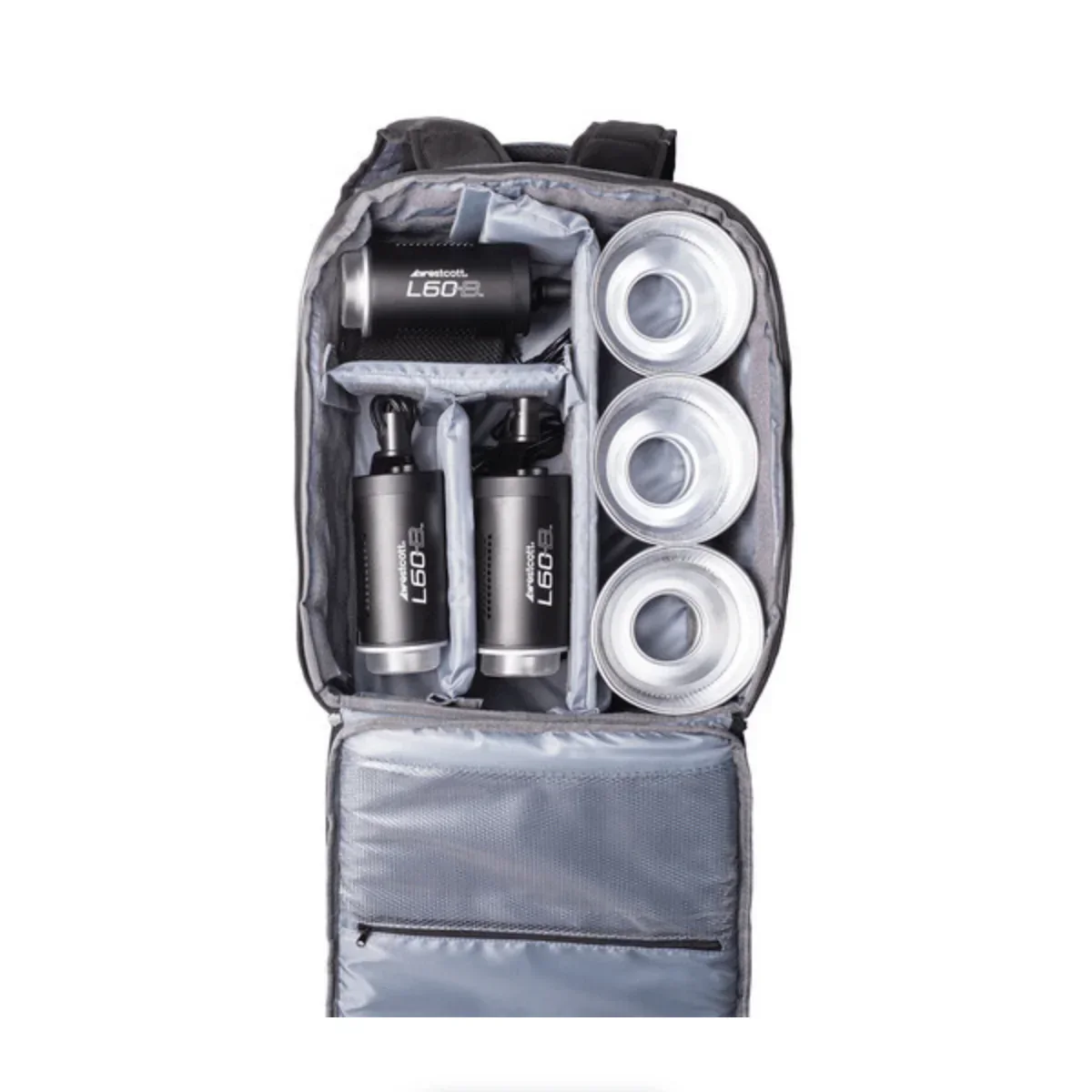 Westcott L60-B COB Bi-Color LED 3-Light Backpack Kit - Image 6