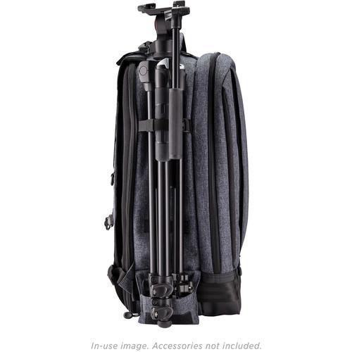 Westcott Lite Traveler Backpack (Black/Gray) - Image 8