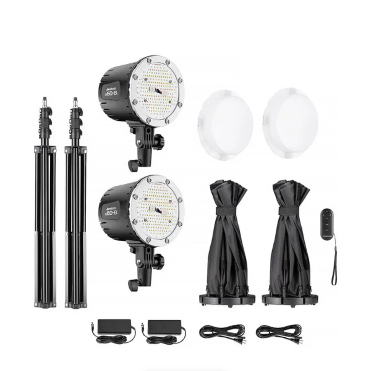 Westcott U60-B Bi-Color 2-Light LED Monolight Kit with 22" Octabox (2-Light Kit) - Image 11