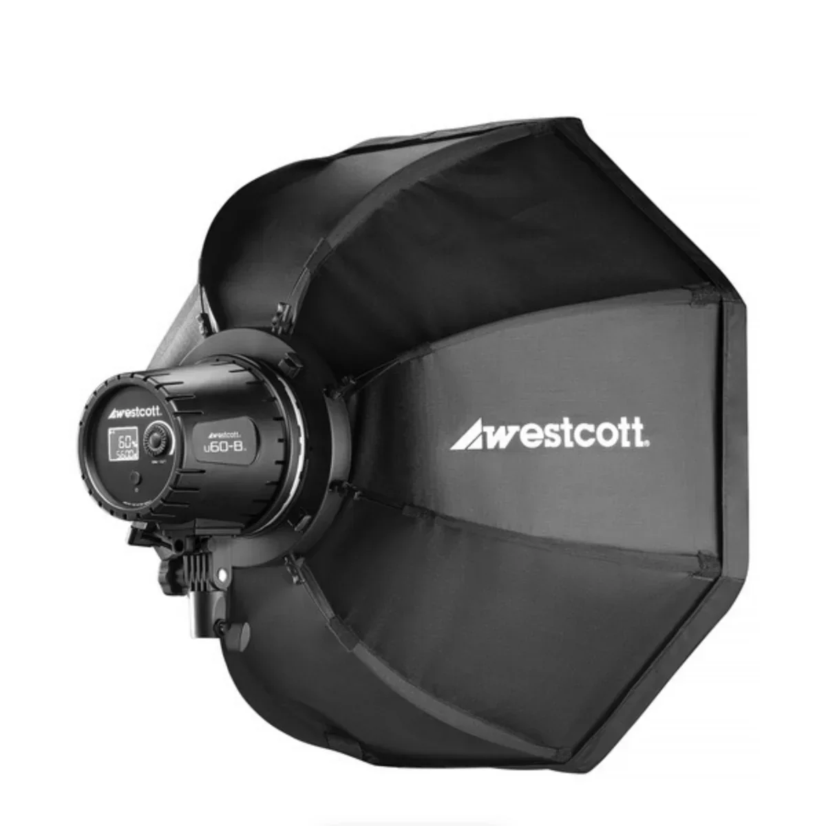 Westcott U60-B Bi-Color 2-Light LED Monolight Kit with 22" Octabox (2-Light Kit) - Image 5