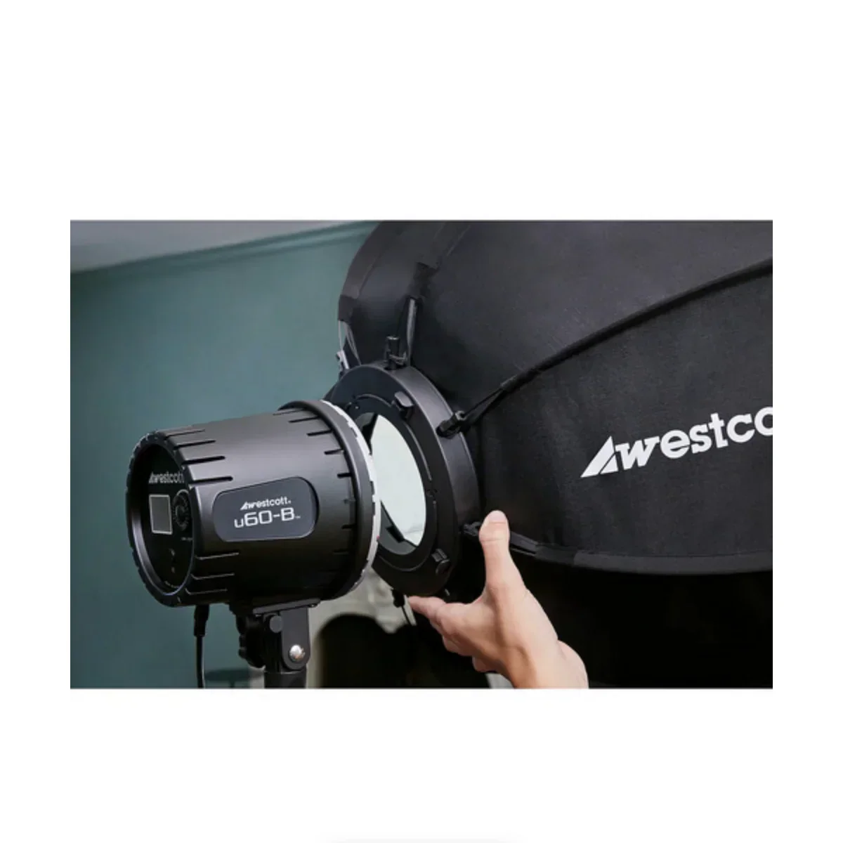 Westcott U60-B Bi-Color 3-Light LED Monolight Kit with 22" Octabox (3-Light Kit) - Image 8