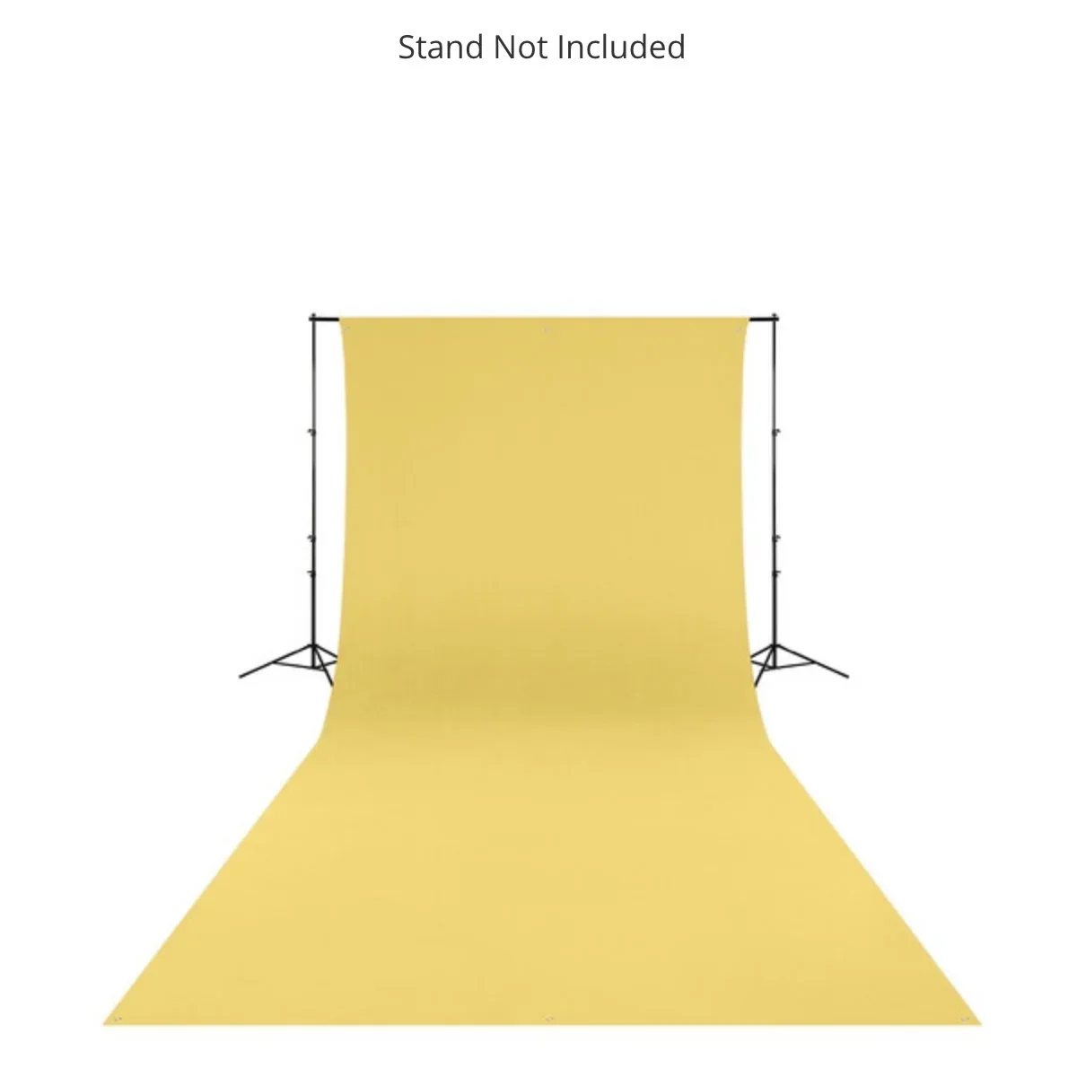 Westcott Wrinkle-Resistant Backdrop - Canary Yellow (9' x 20') - Image 2