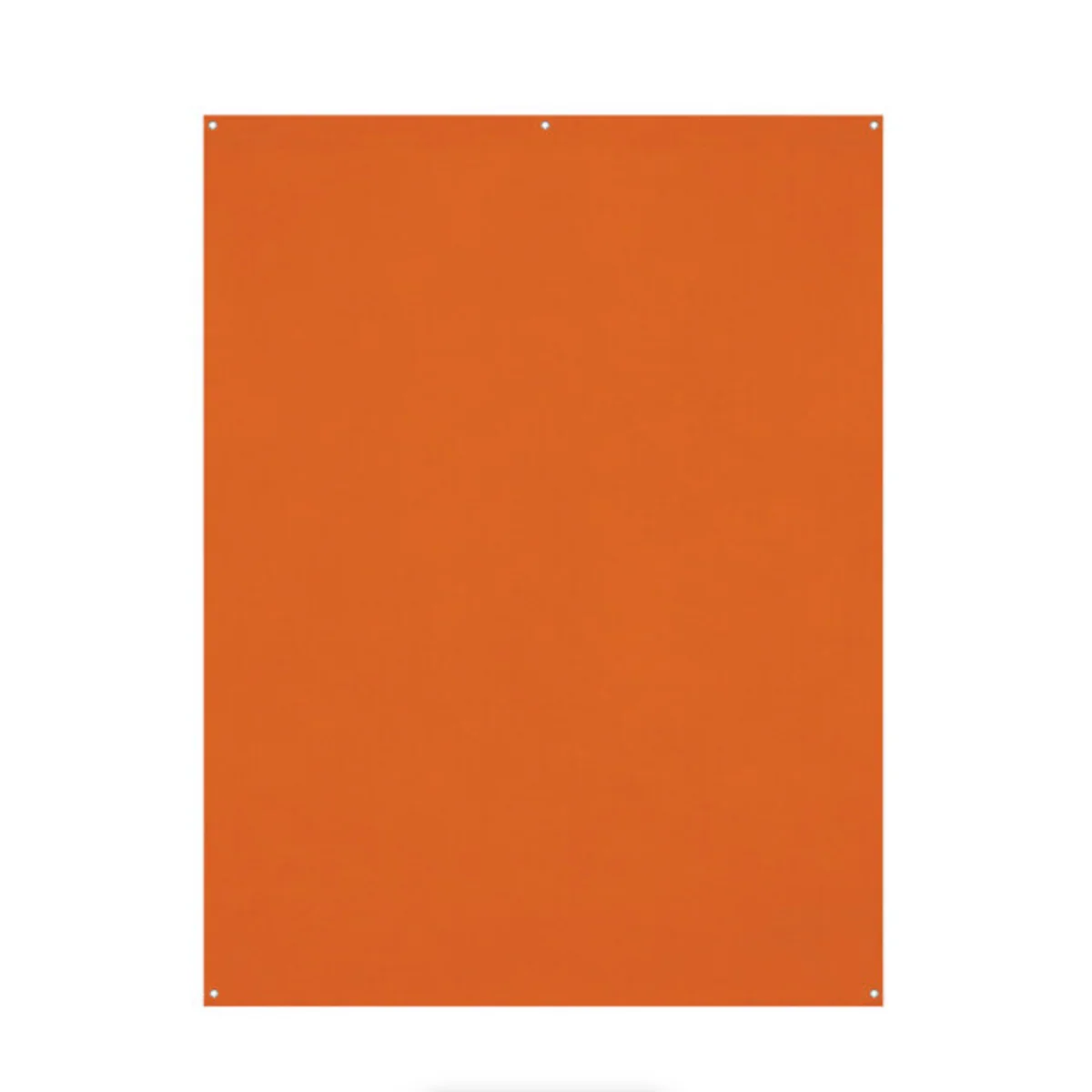 Westcott Wrinkle-Resistant Backdrop - Tiger Orange (5' x 7')
