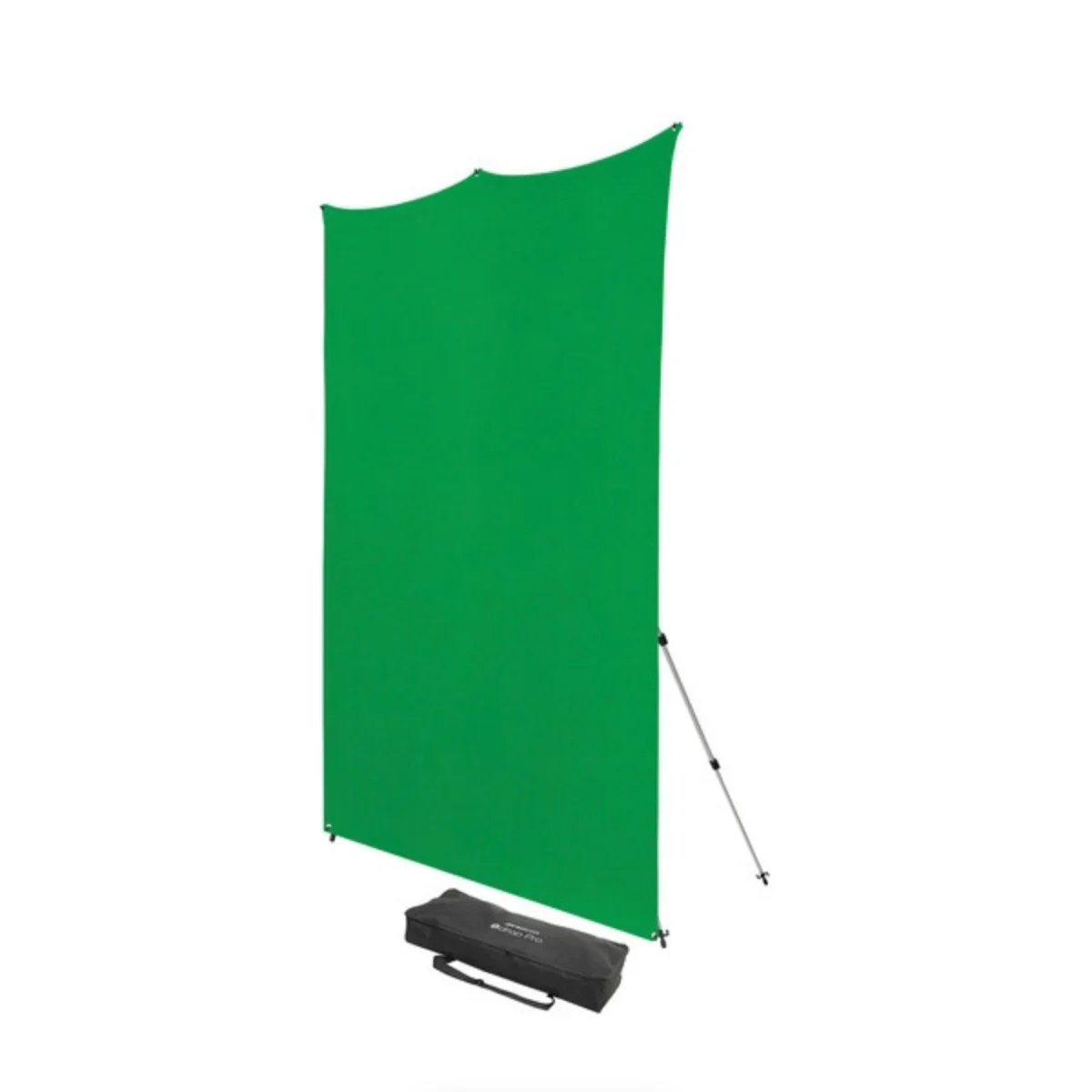 Westcott X-Drop Pro Fabric Backdrop Kit (Chroma-Key Green Screen, 8 x 8') - Image 2
