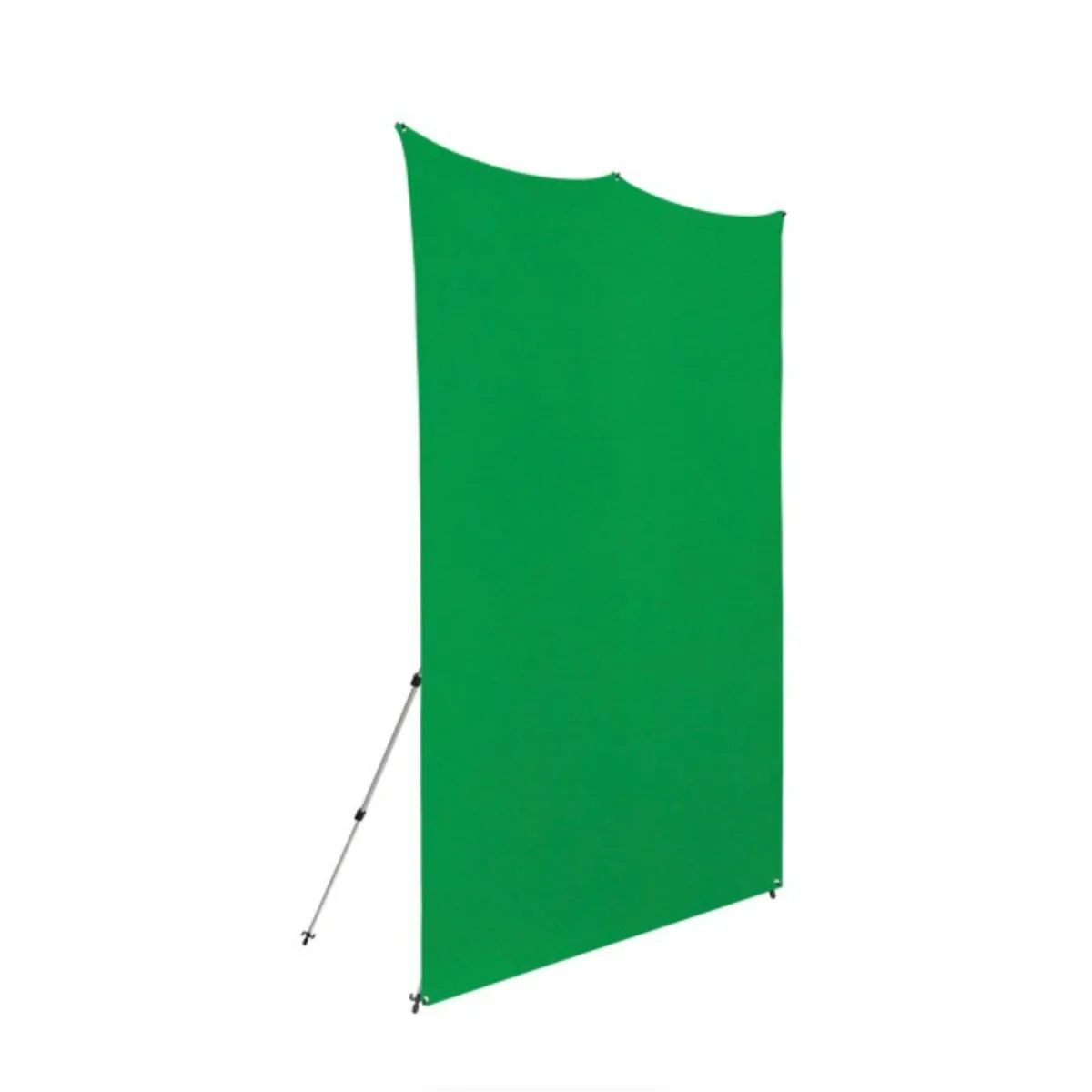 Westcott X-Drop Pro Fabric Backdrop Kit (Chroma-Key Green Screen, 8 x 8') - Image 3