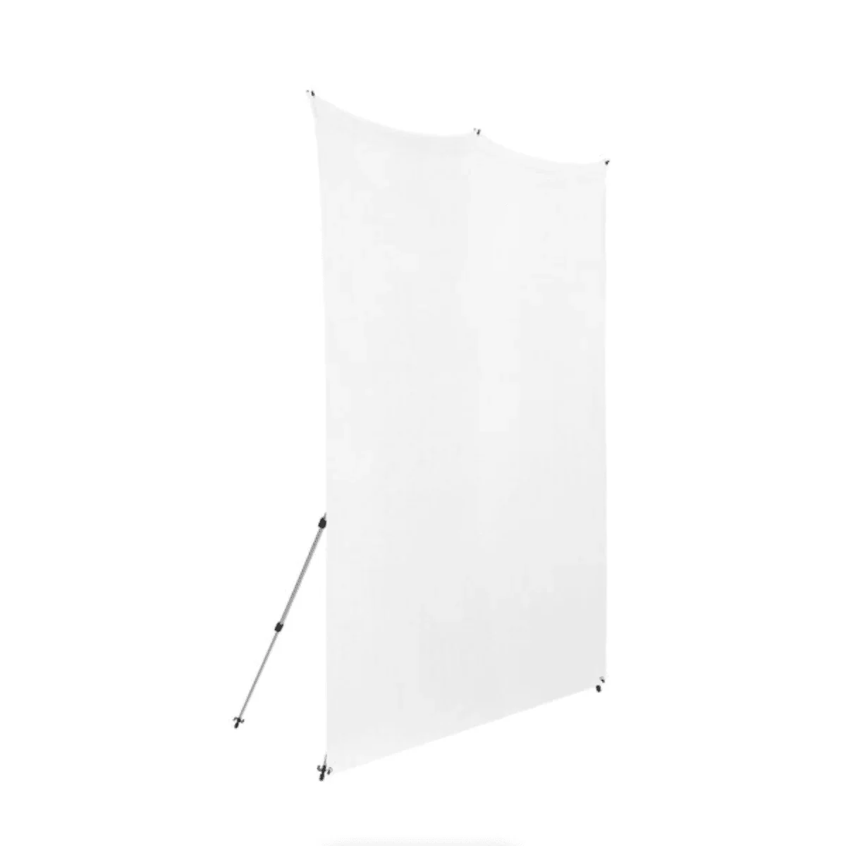 Westcott X-Drop Pro Fabric Backdrop Kit (High-Key White, 8 x 8') - Image 3