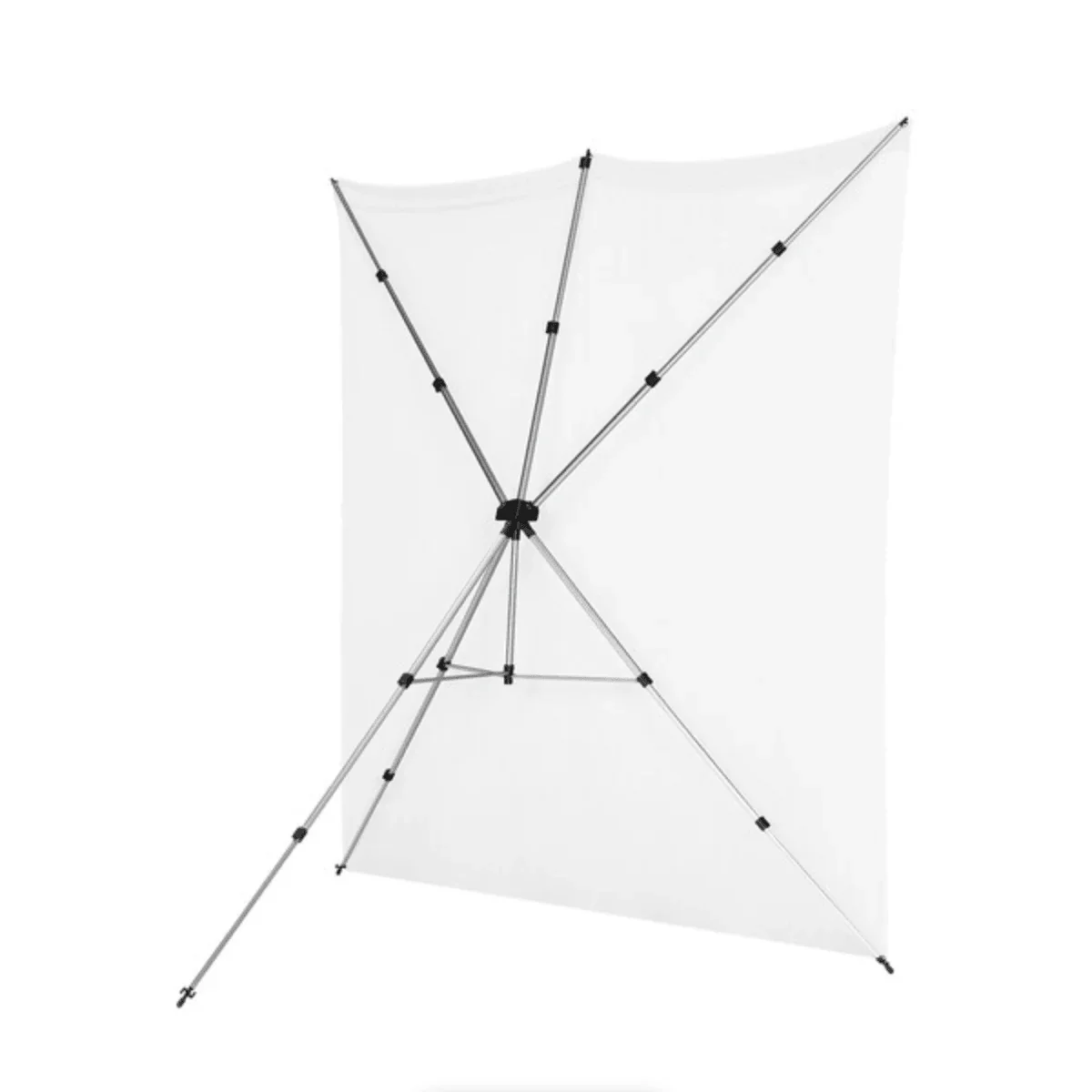 Westcott X-Drop Pro Fabric Backdrop Kit (High-Key White, 8 x 8') - Image 4