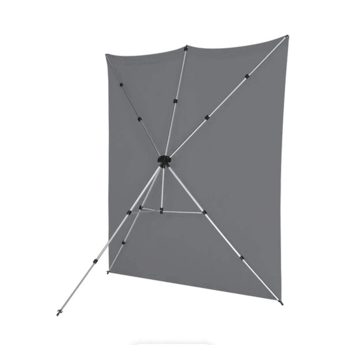 Westcott X-Drop Pro Fabric Backdrop Kit (Neutral Gray, 8 x 8') - Image 4