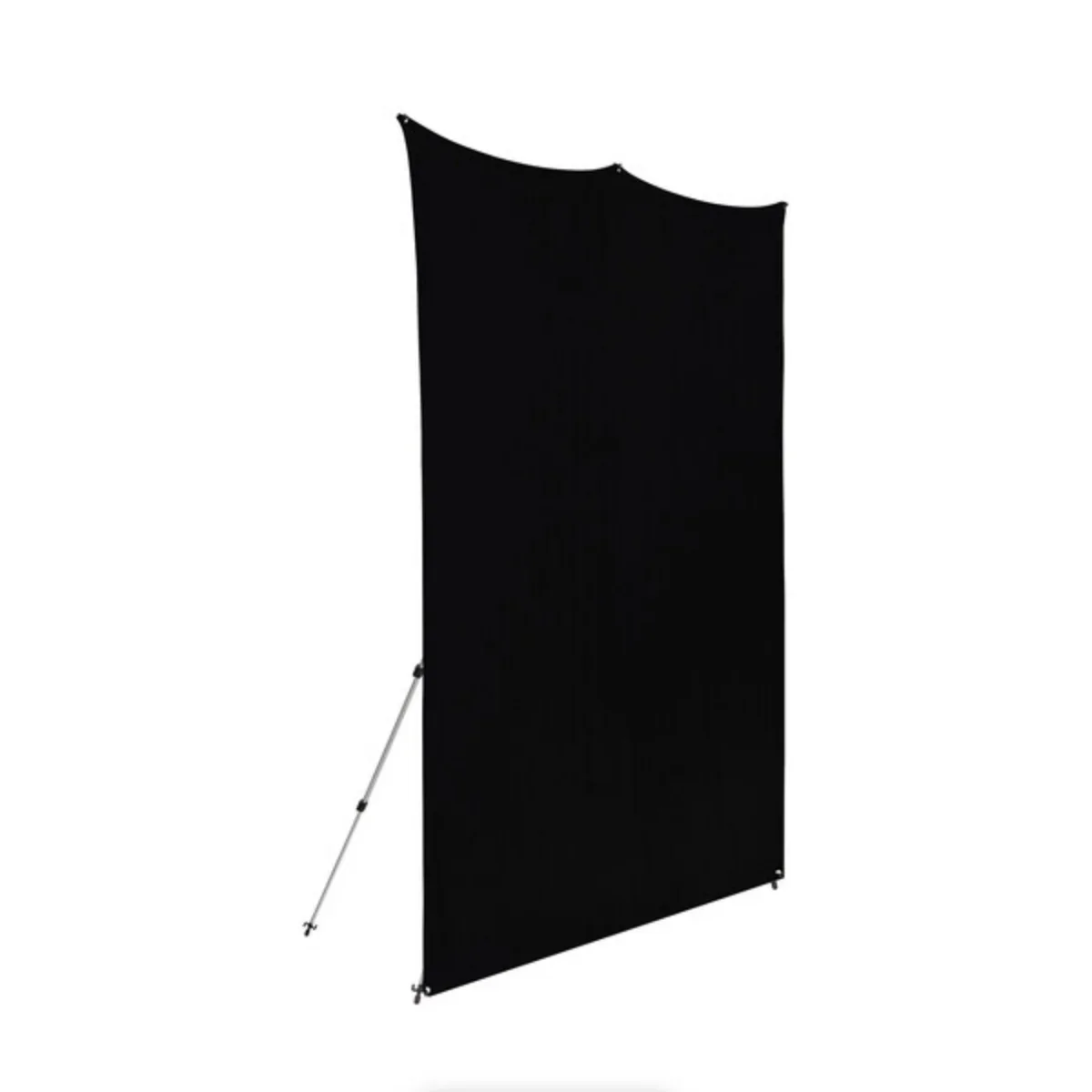 Westcott X-Drop Pro Fabric Backdrop Kit (Rich Black, 8 x 8') - Image 3