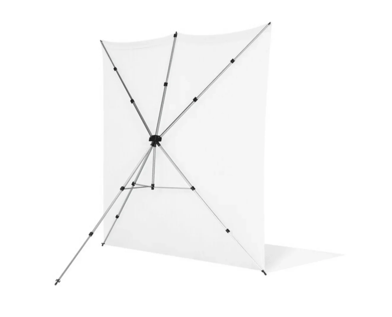 Westcott X-Drop Pro Fabric Backdrop Sweep Kit (High-Key White, 8 x 13') - Image 3