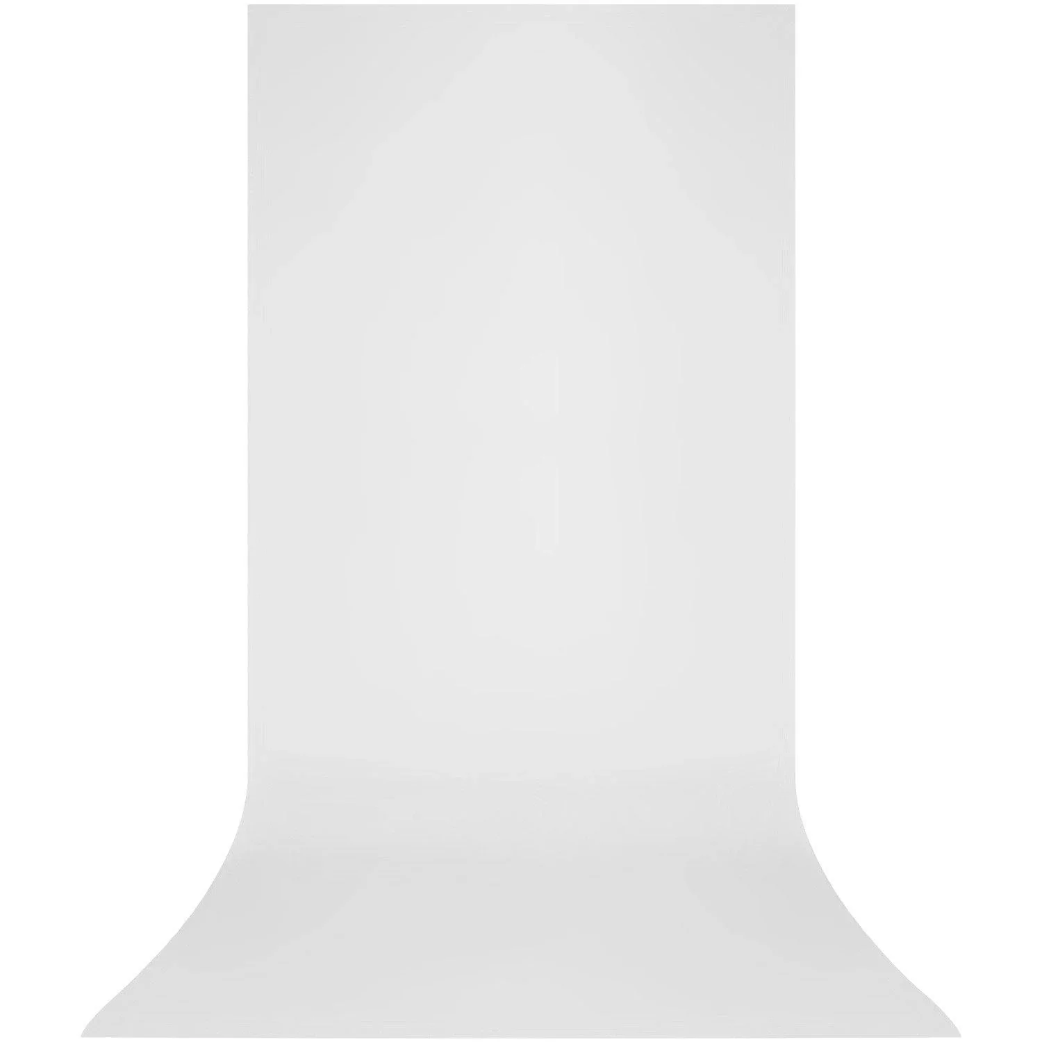 Westcott X-Drop Wrinkle-Resistant Backdrop - High-Key White Sweep (5' x 12')