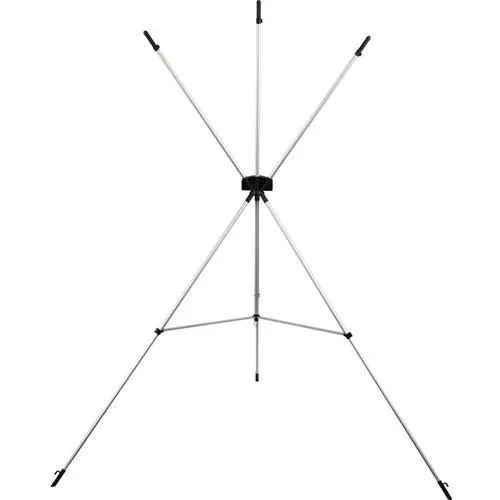 Westcott X-Drop Wrinkle-Resistant Backdrop Kit - Rich Black Sweep (5' x 12') - Image 12