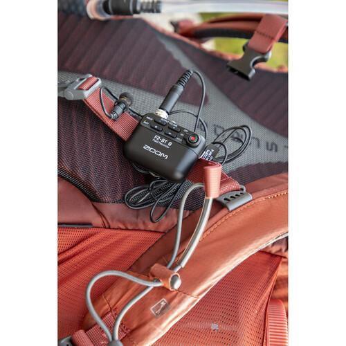 Zoom F2-BT Ultracompact Bluetooth-Enabled Portable Field Recorder with Lavalier Microphone - Image 13
