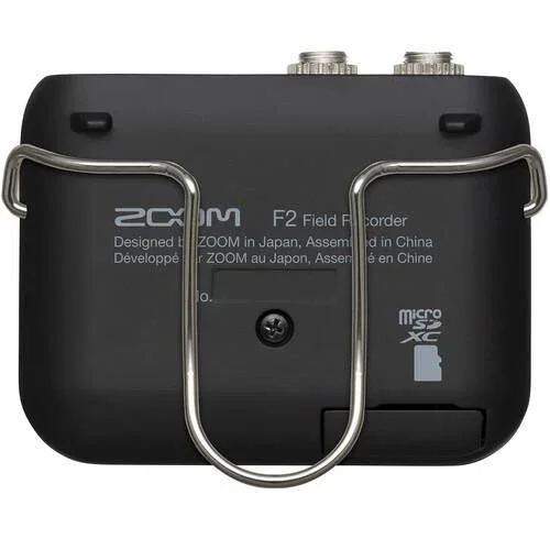 Zoom F2 Ultracompact Portable Field Recorder with Lavalier Microphone - Image 4
