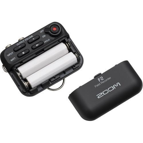 Zoom F2 Ultracompact Portable Field Recorder with Lavalier Microphone - Image 7