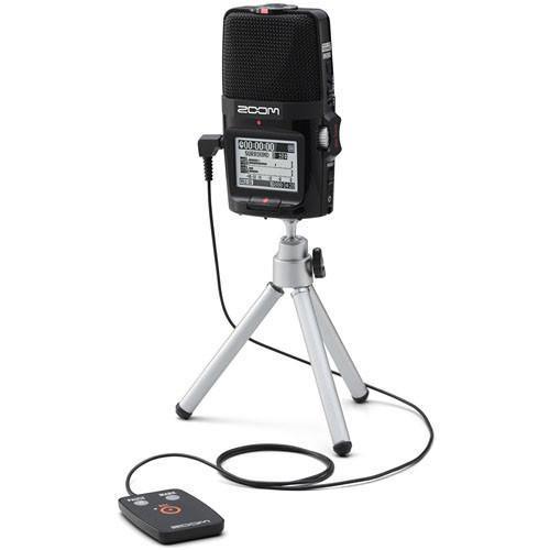 Zoom H2n 2-Input / 4-Track Portable Handy Recorder with Onboard 5-Mic Array - Image 5