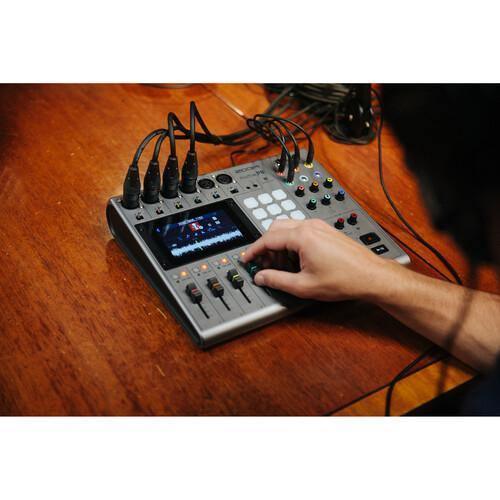 Zoom PodTrak P8 Portable Multitrack Podcast Recorder - Image 15